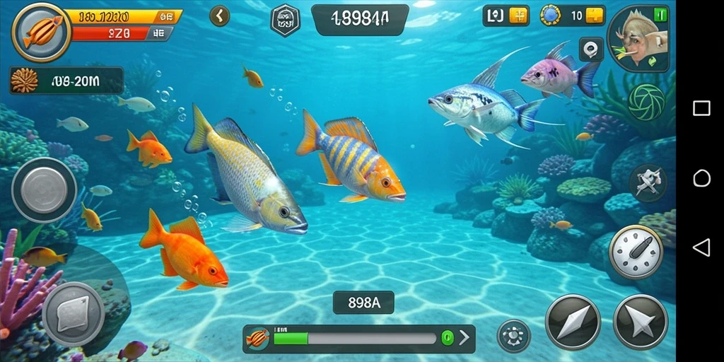 Tampilkan gameplay Tembak Ikan yang seru dan menantang di 898A.