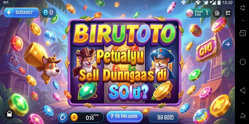 Gameplay BIRUTOTO menampilkan slot menarik dengan grafis yang memukau.