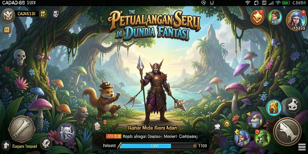 Tampilan gameplay seru dari CADAS138 yang penuh tantangan.