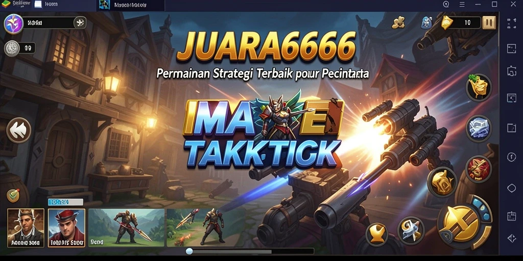 Tampilan gameplay JUARA666 yang menegangkan dan strategis.