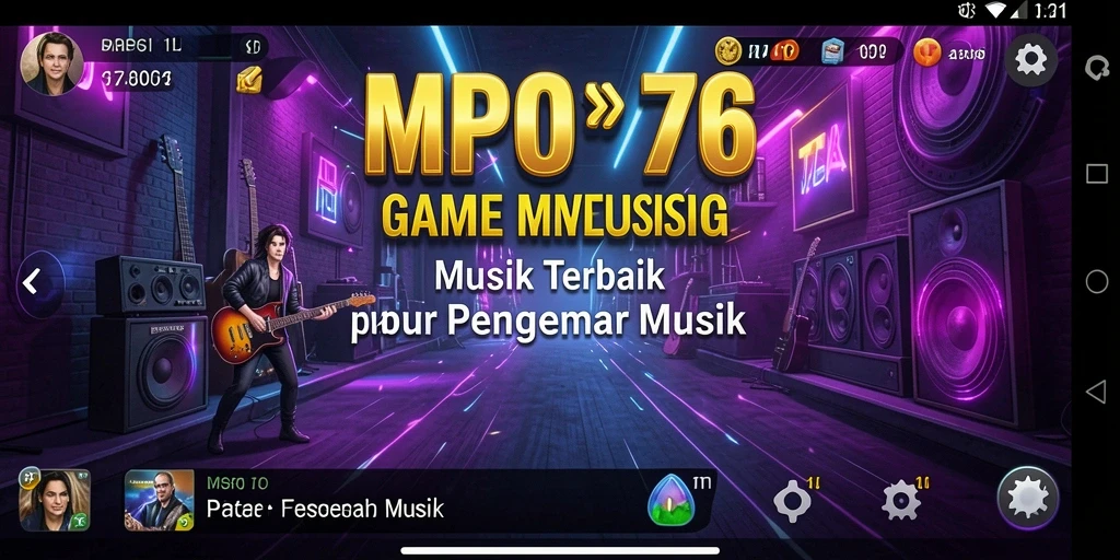 Tampilan gameplay MPO76 yang penuh warna dan dinamis.