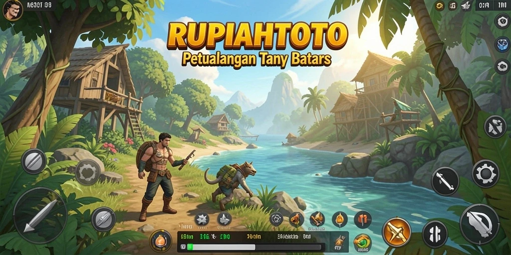 Tampilan gameplay RUPIAHTOTO yang menakjubkan di dunia terbuka.