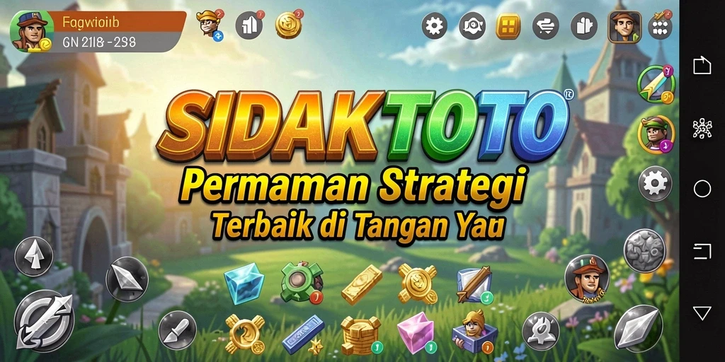 Tampilan gameplay menarik SIDAKTOTO dengan beragam elemen strategi.