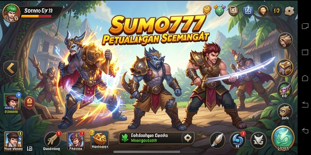 Gameplay seru dan menantang di dunia petualangan SUMO777.